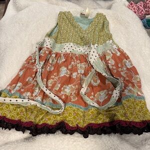 Matilda Jane Multicolor Floral Kids Dress